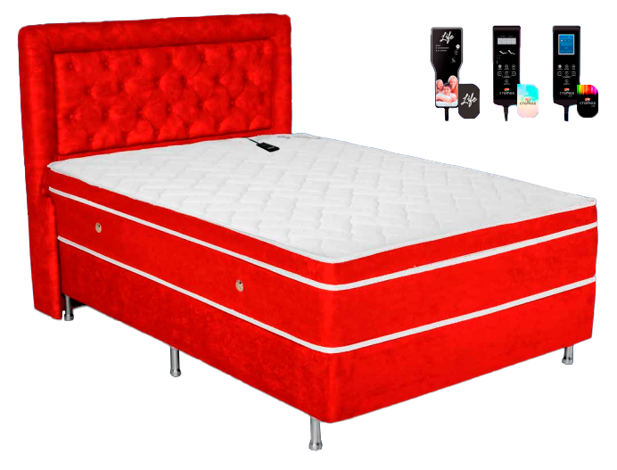 [id: 10] Casal SUEDE VERMELHO