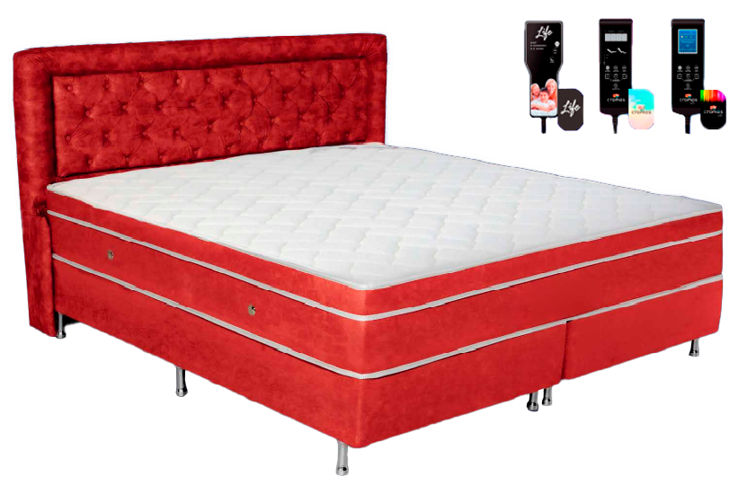 [id: 10] King Suede Vermelho