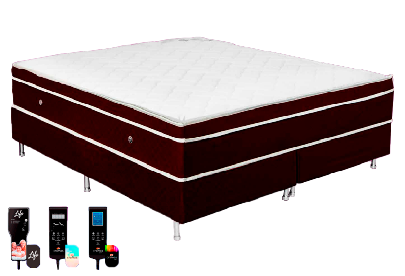 [id: 14] King Suede Plus Vermelho