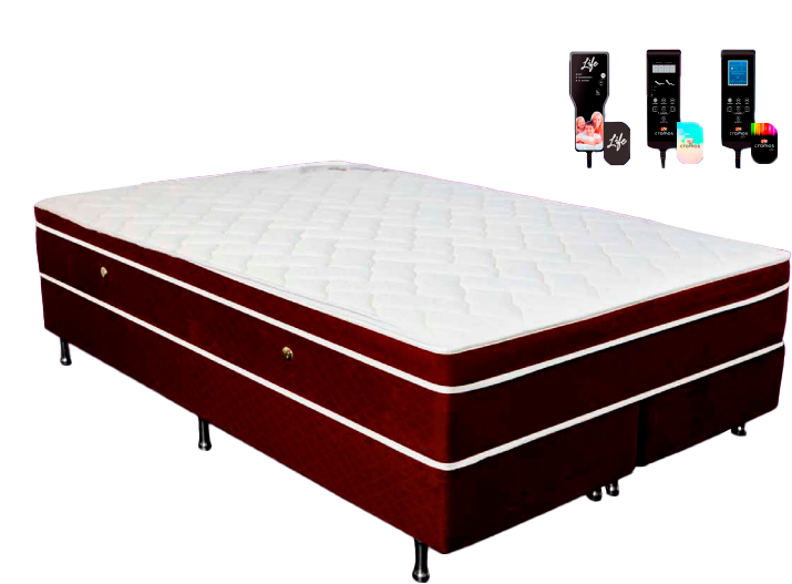 [id: 14] Queen Suede Plus Vermelho