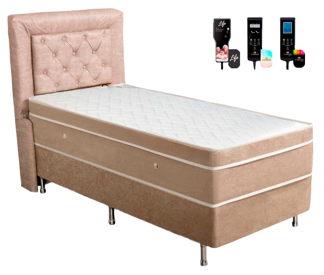 [id: 06] Solteiro  SUEDE BEGE